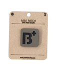 Blood Type Tactical Patch 1X1