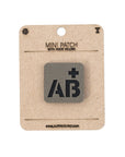 Blood Type Tactical Patch 1X1