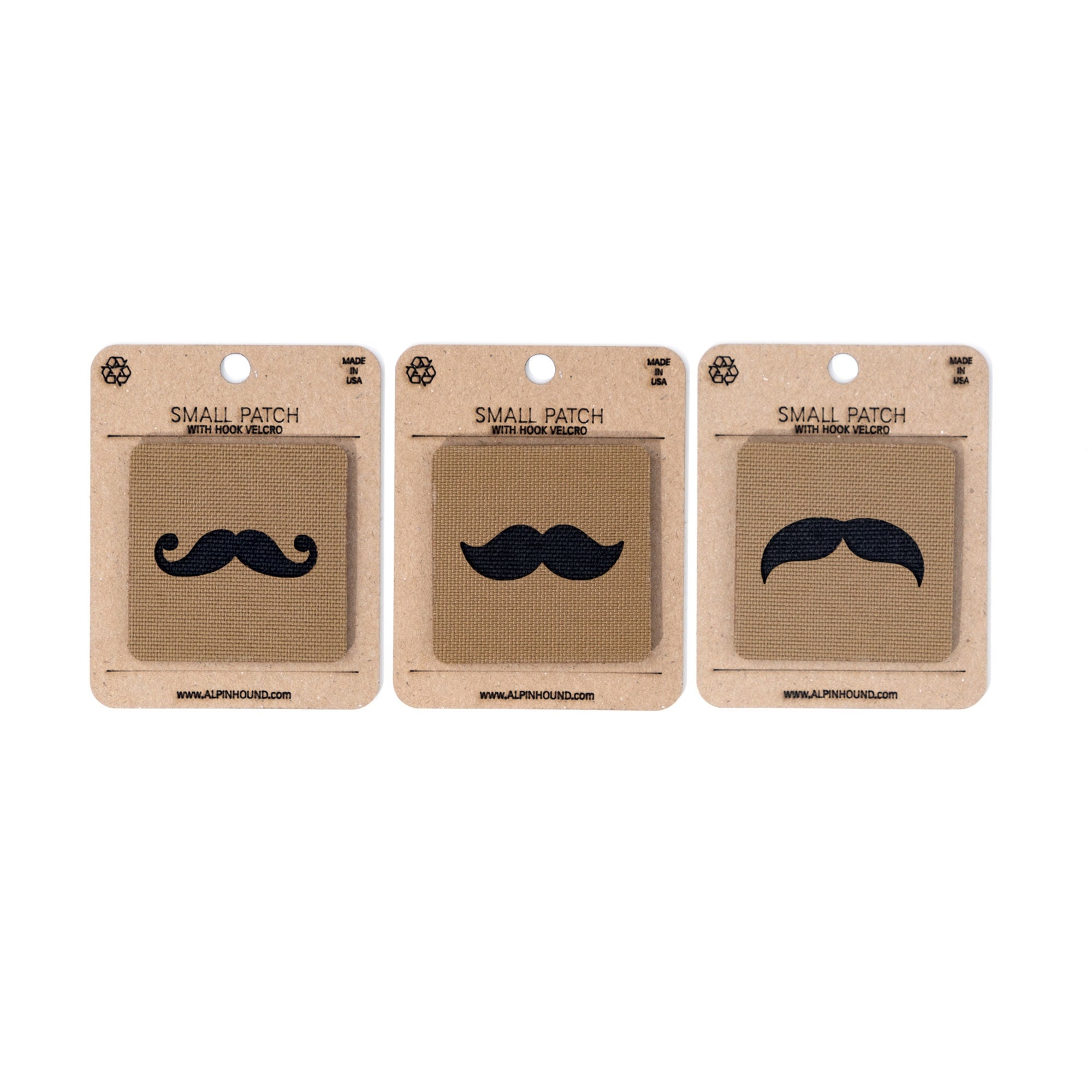 Moustache Tactical Patch 1.5X1.5