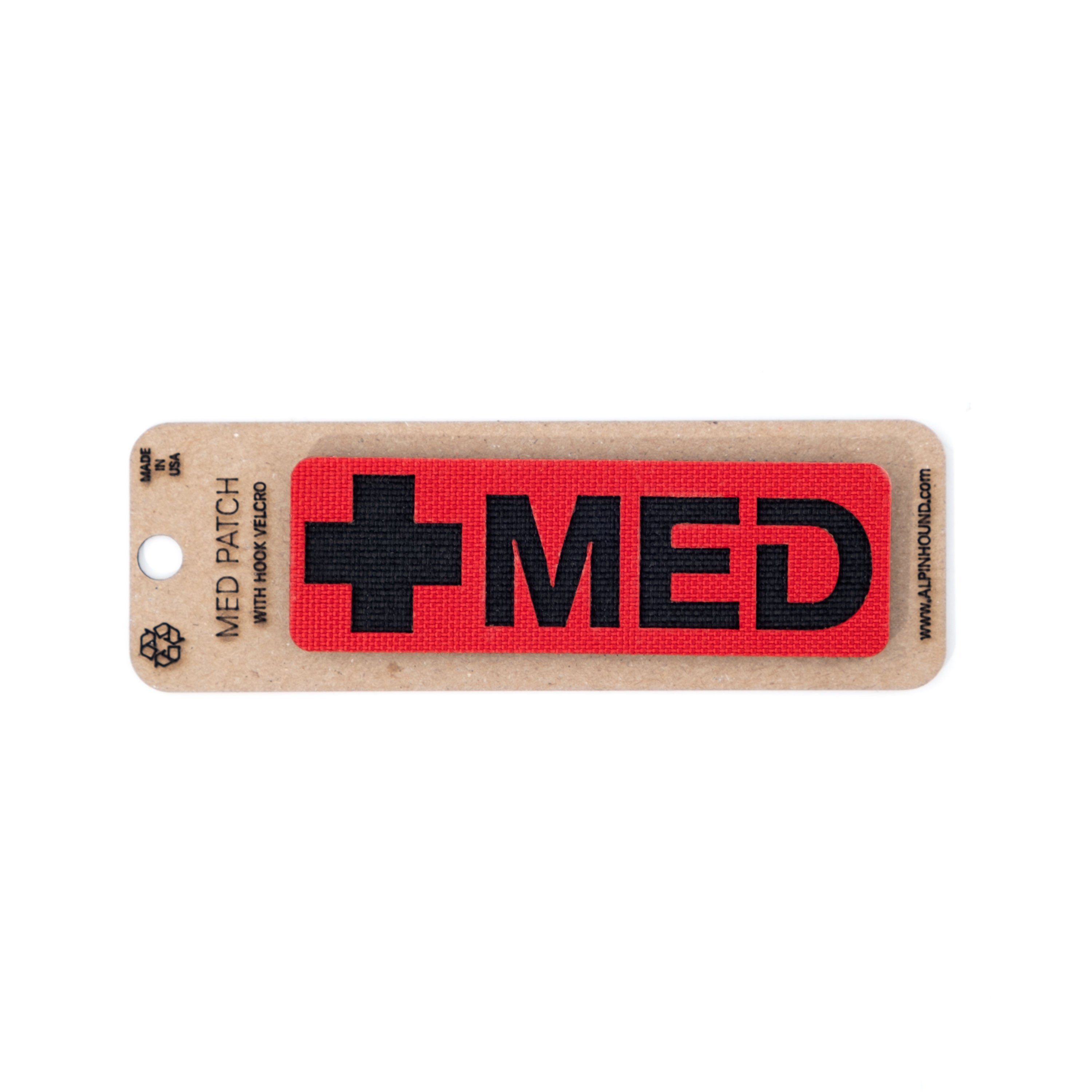 Medical ID Patch 1X2.75