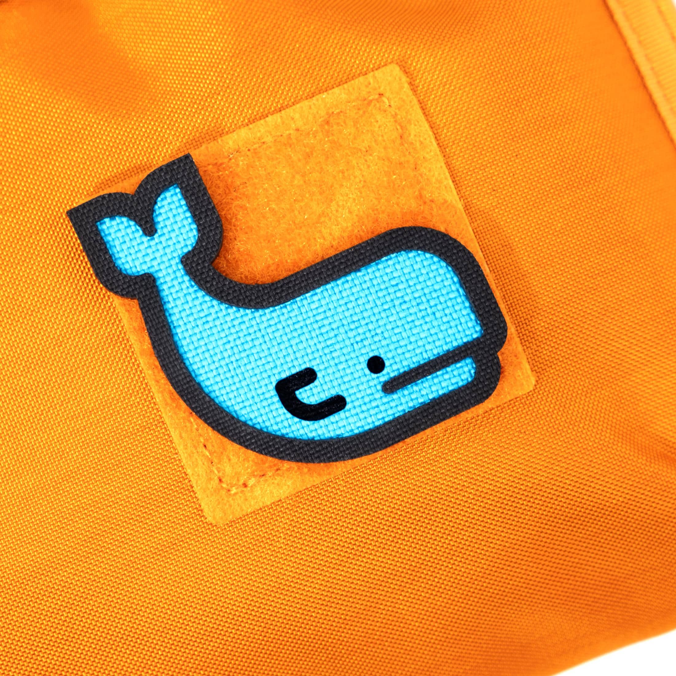 Sperm Whale Tactical Patch 2X2 Cordura Morale Patch by Alpinhound Supply