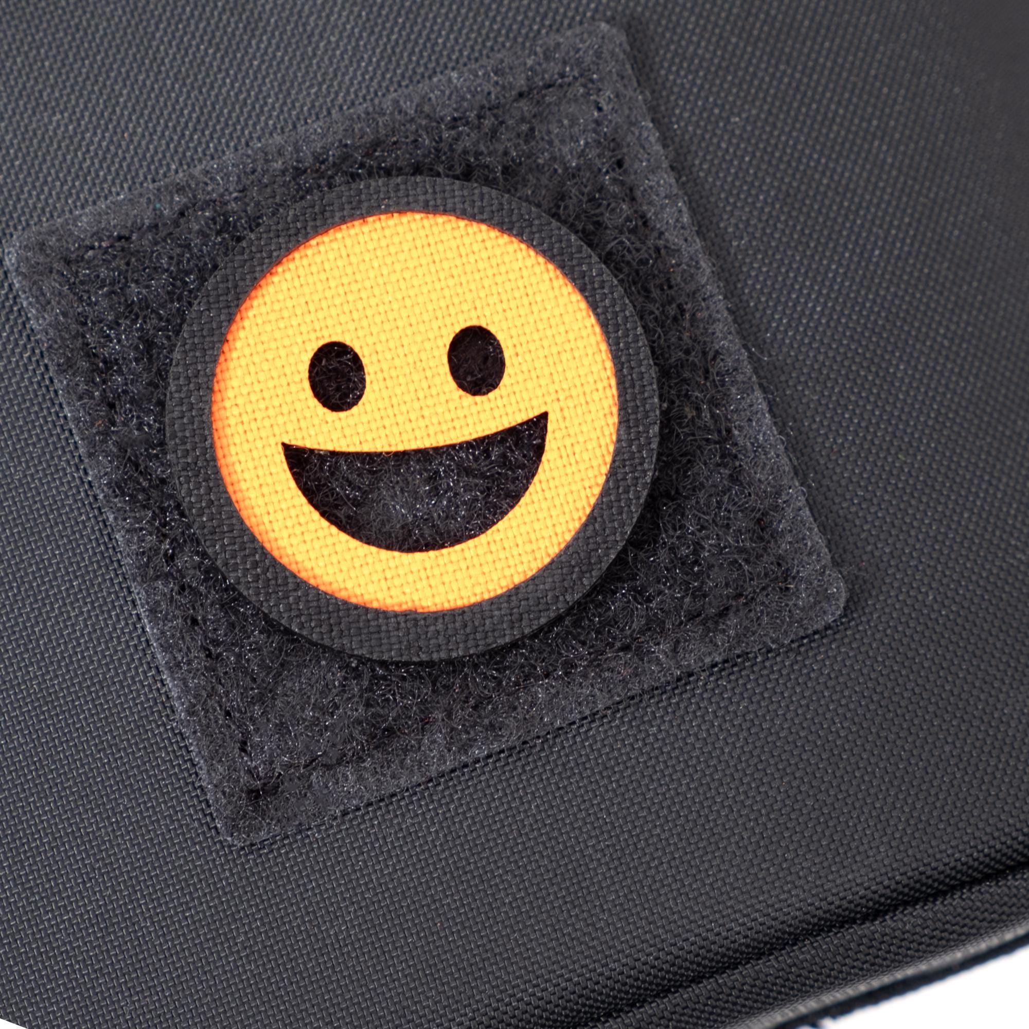 Écusson Tactique Smiley 1.5 Cordura Morale Patch par Alpinhound Supply