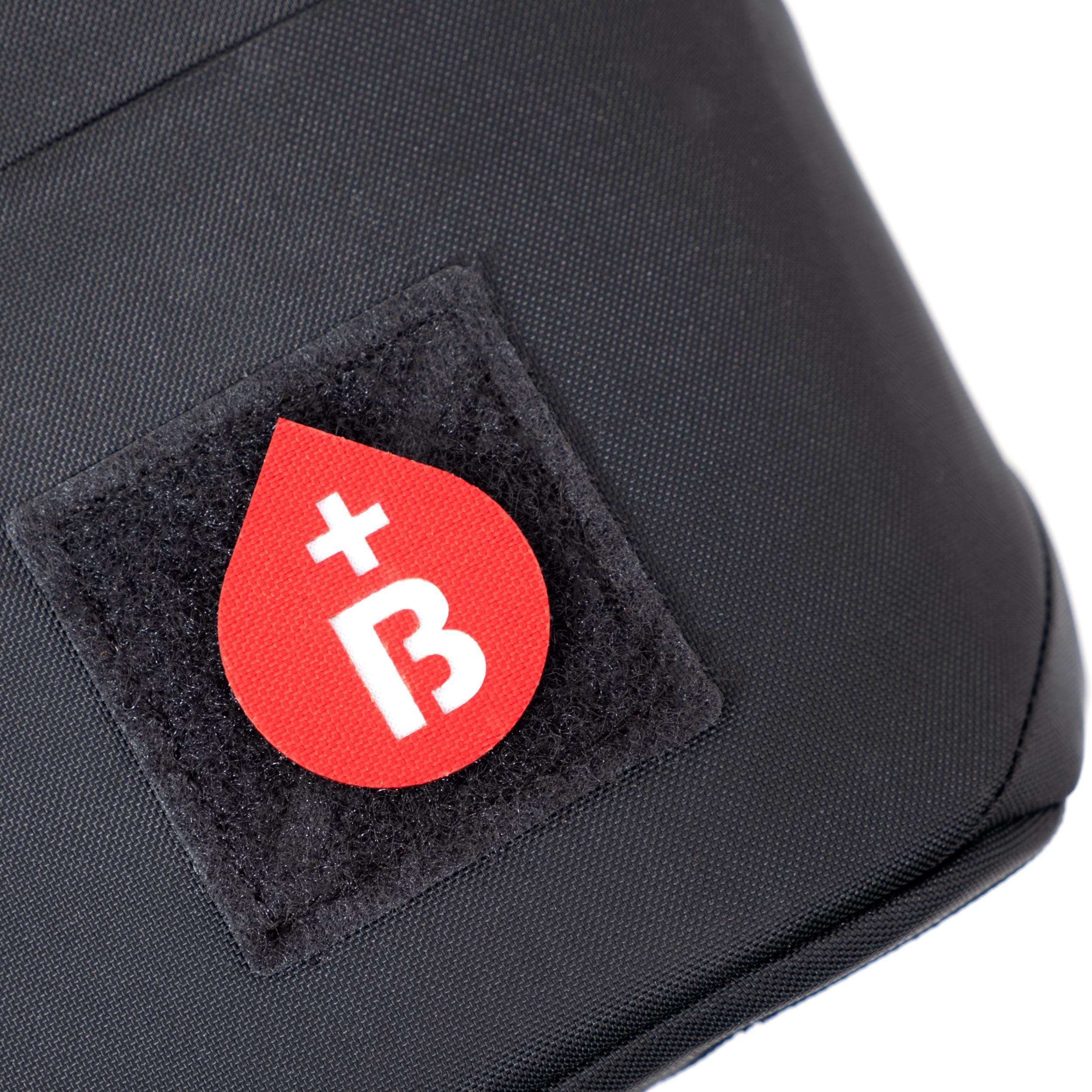 Blood Type Tactical Patch Drops 1.5 Cordura Morale Patch by Alpinhound Supply