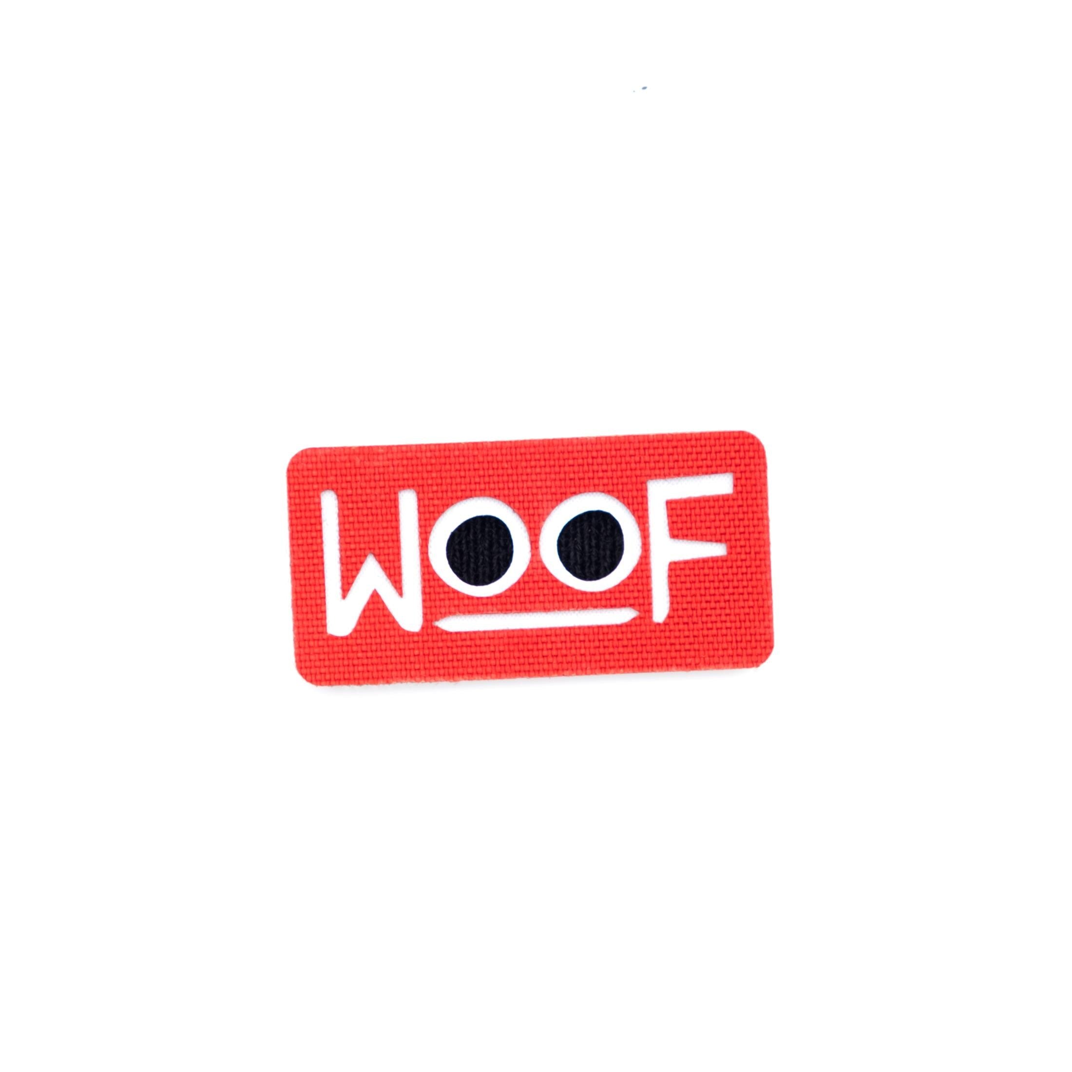 WOOF Tactical Patch 1X2