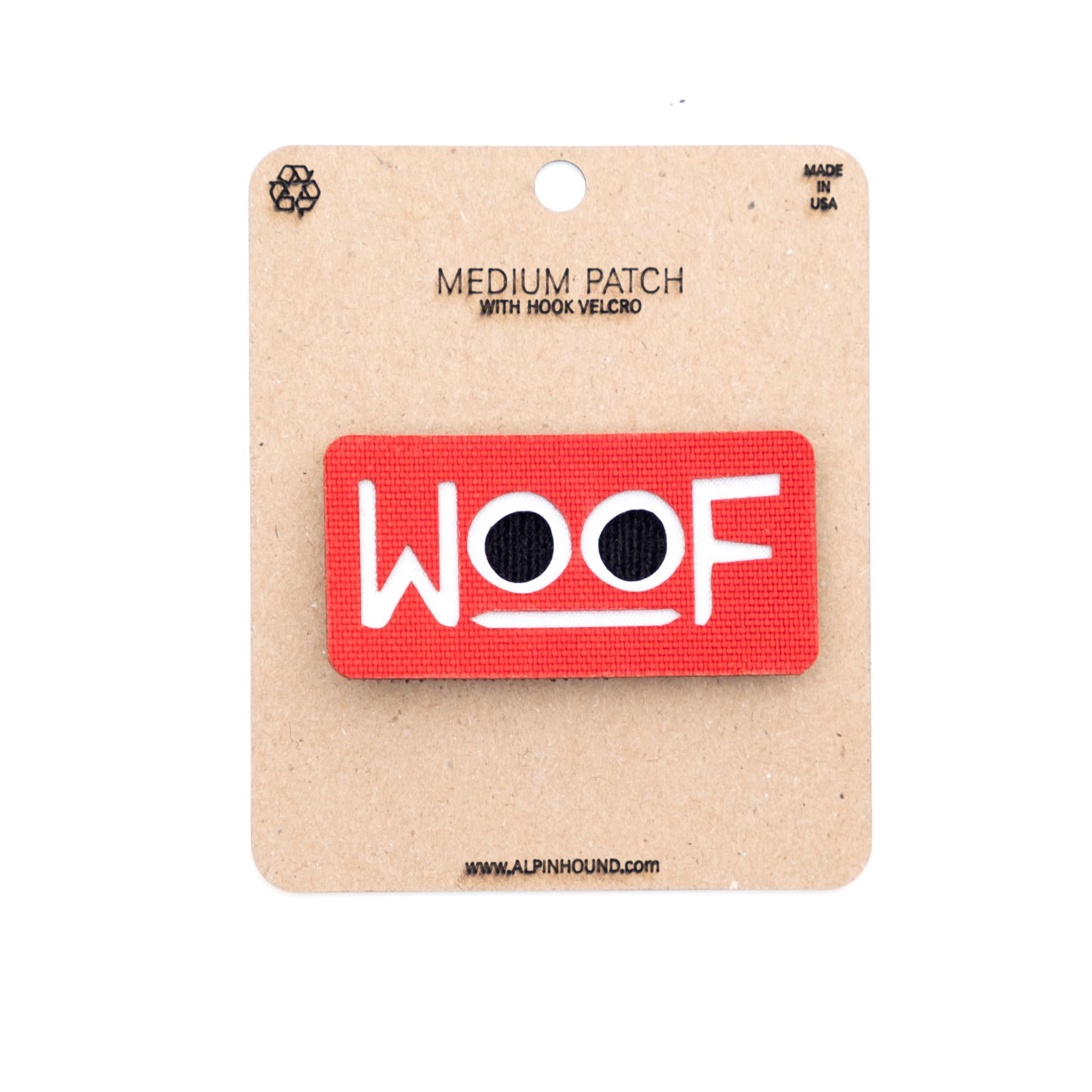 WOOF Tactical Patch 1X2
