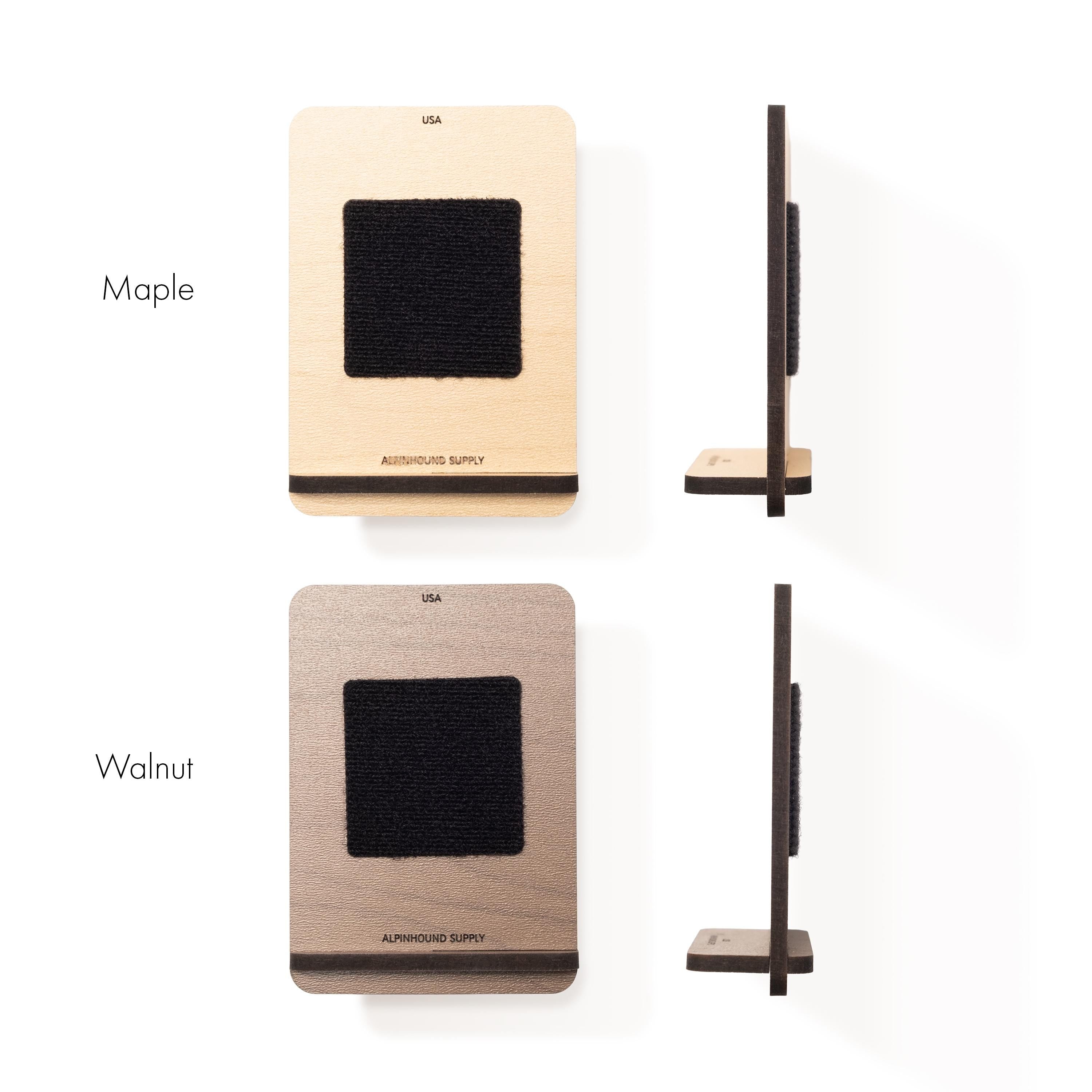 Wooden Tactical Patch Display Stand