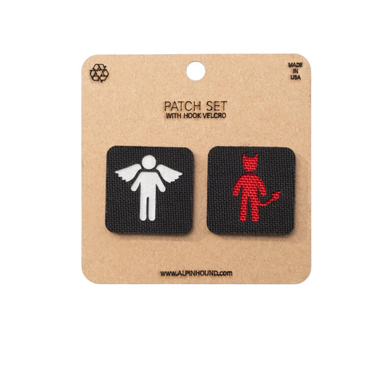 Angel and Devil Tactical Patch Set 1X1