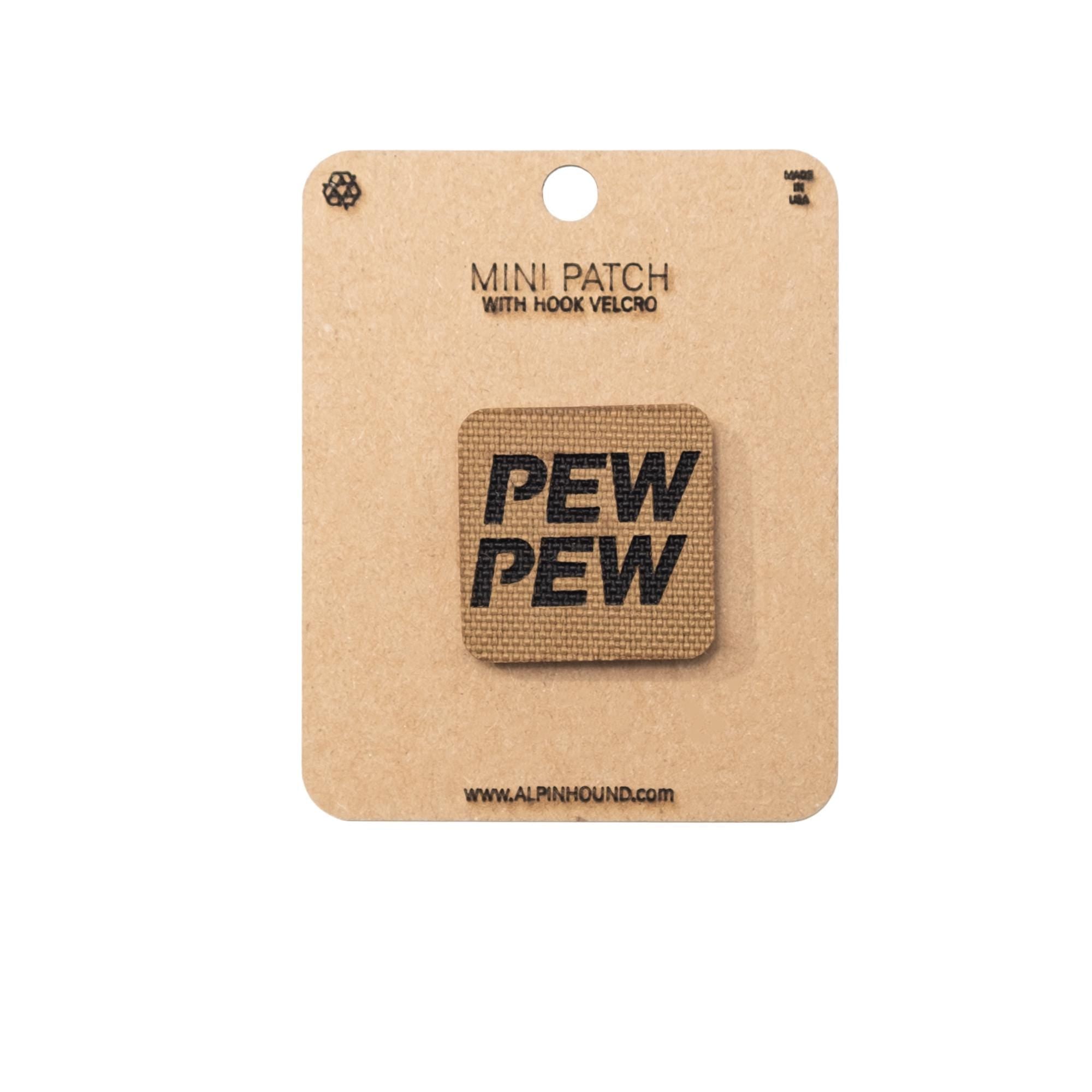 PEW PEW Tactical Patch 1X1