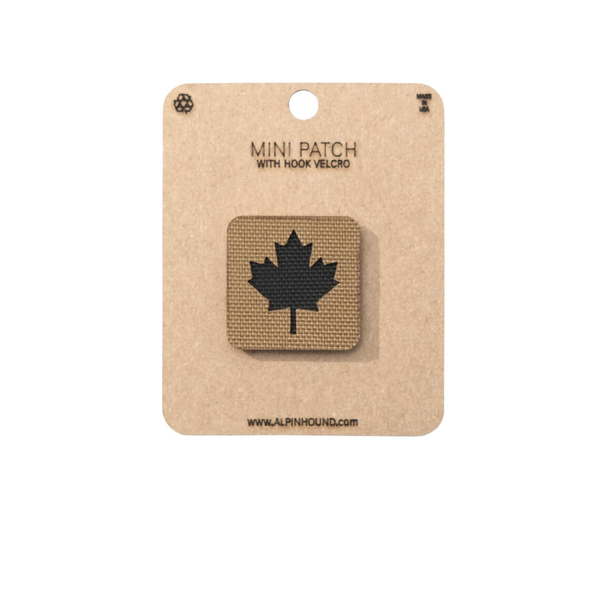 Canadian Maple Leaf Tactical Patch 1X1
