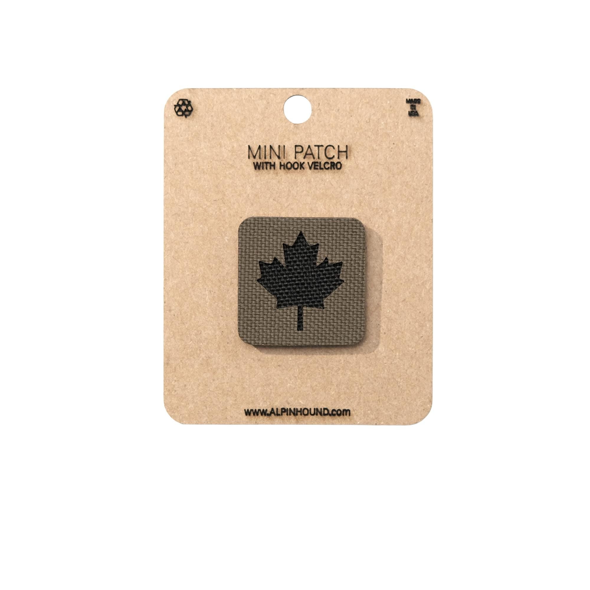 Canadian Maple Leaf Tactical Patch 1X1