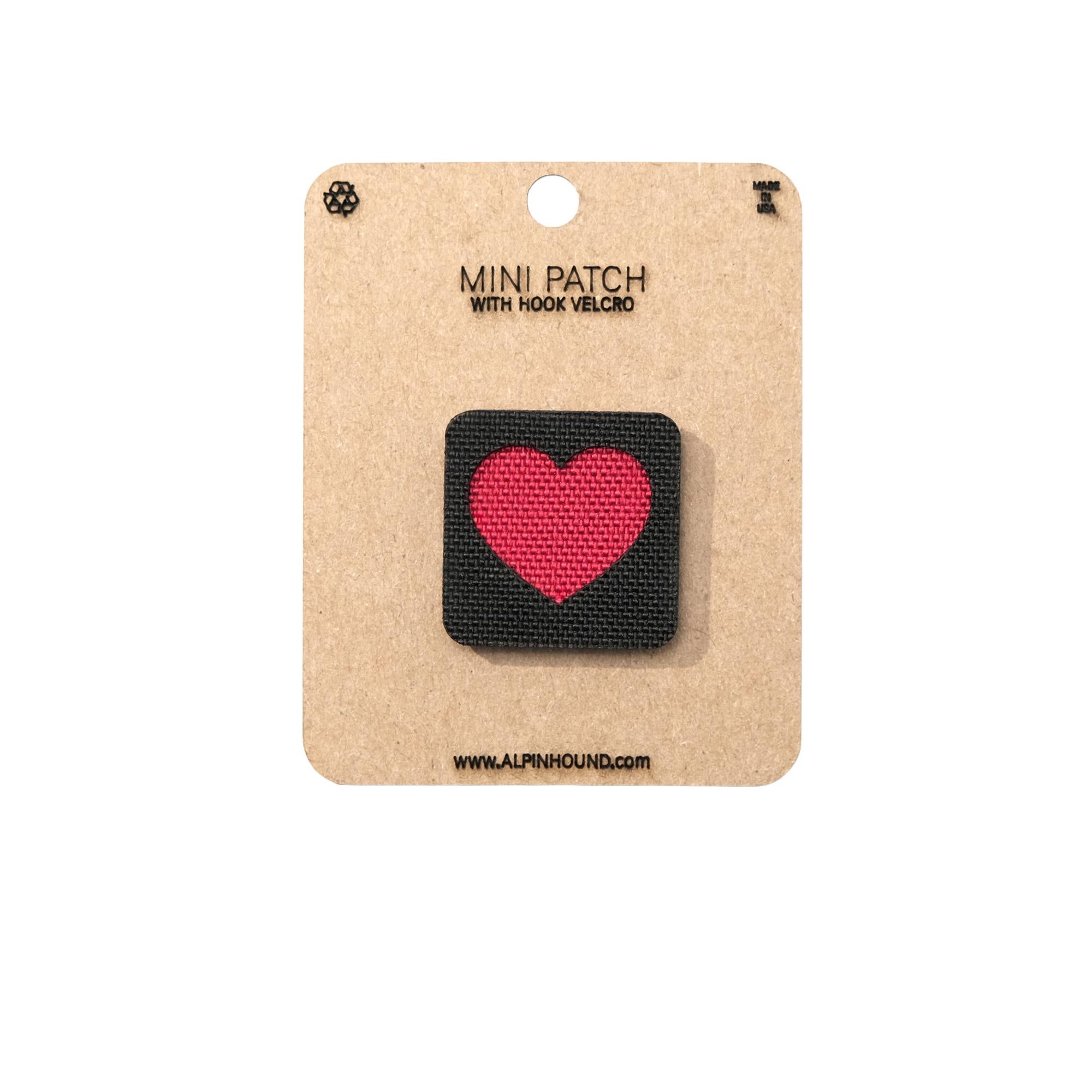Heart Tactical Patch 1X1