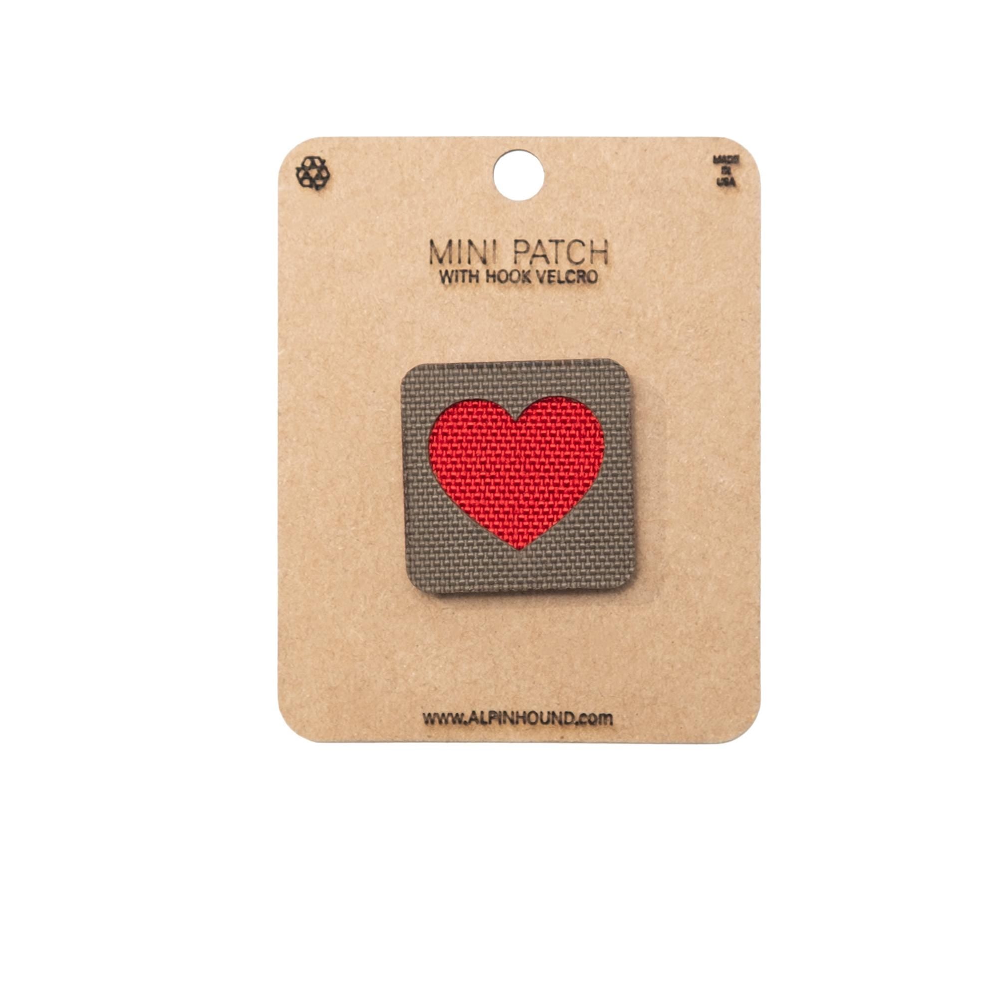 Heart Tactical Patch 1X1