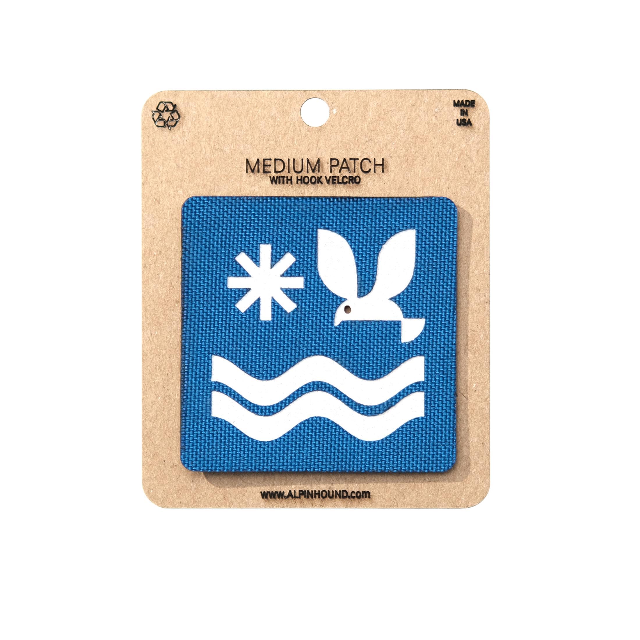 Seagull & Sea Tactical Patch 2X2