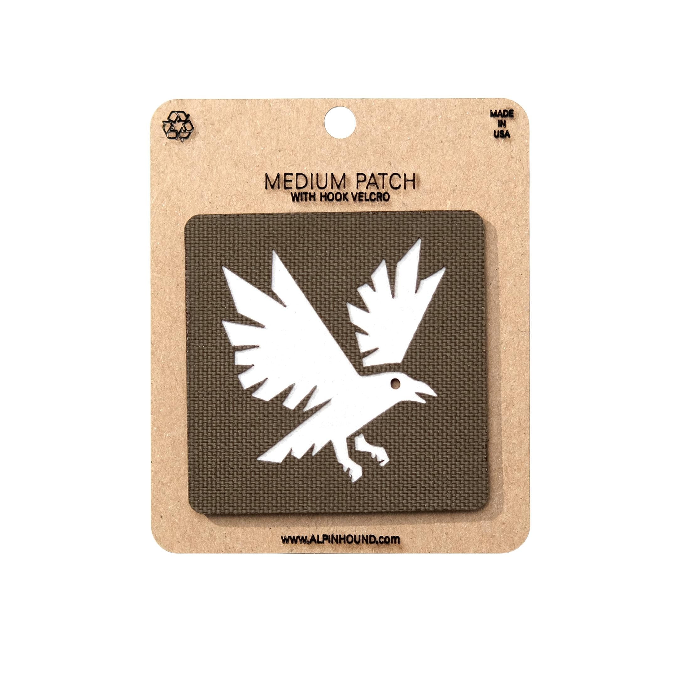 Flying Raven Tactical Patch 2X2