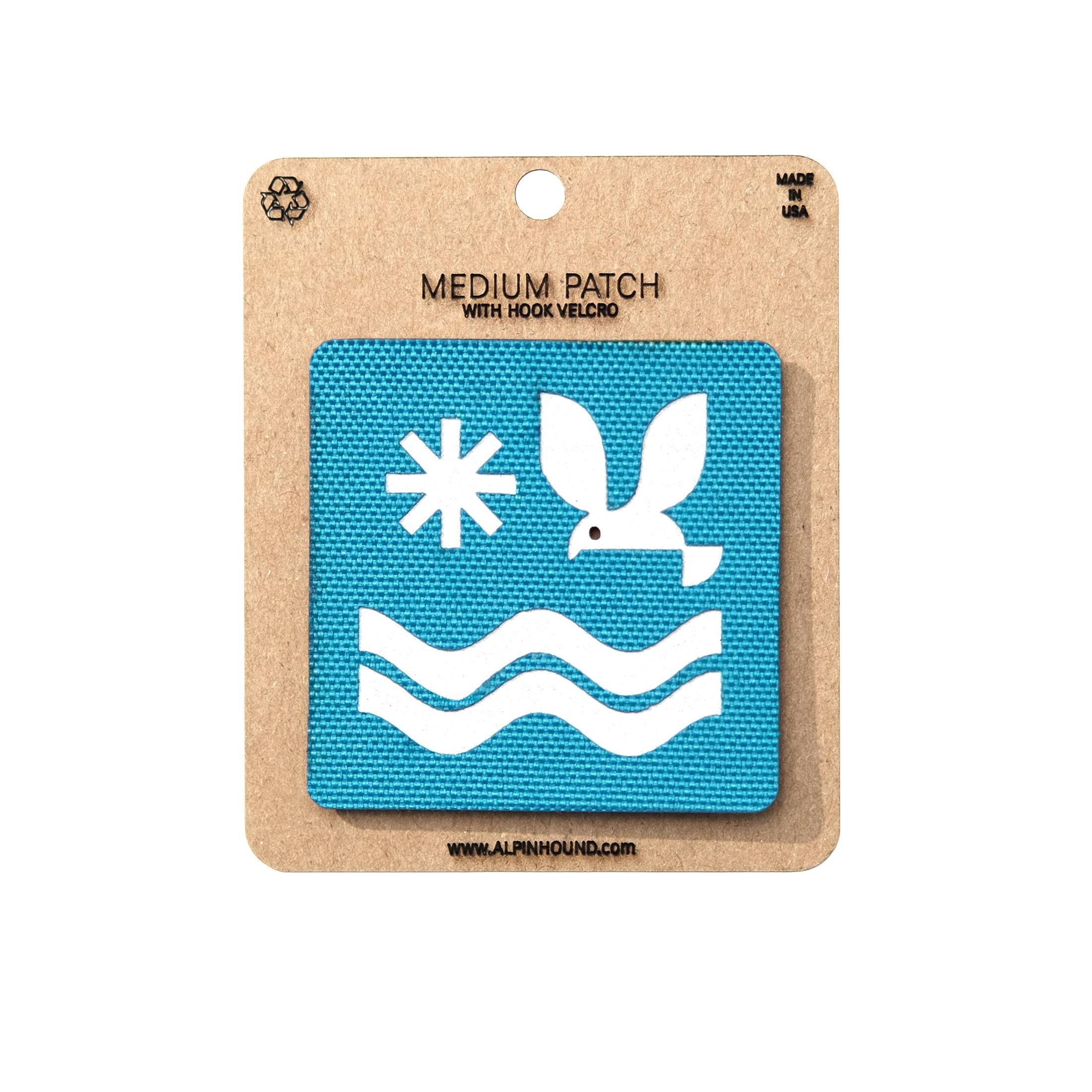 Seagull & Sea Tactical Patch 2X2