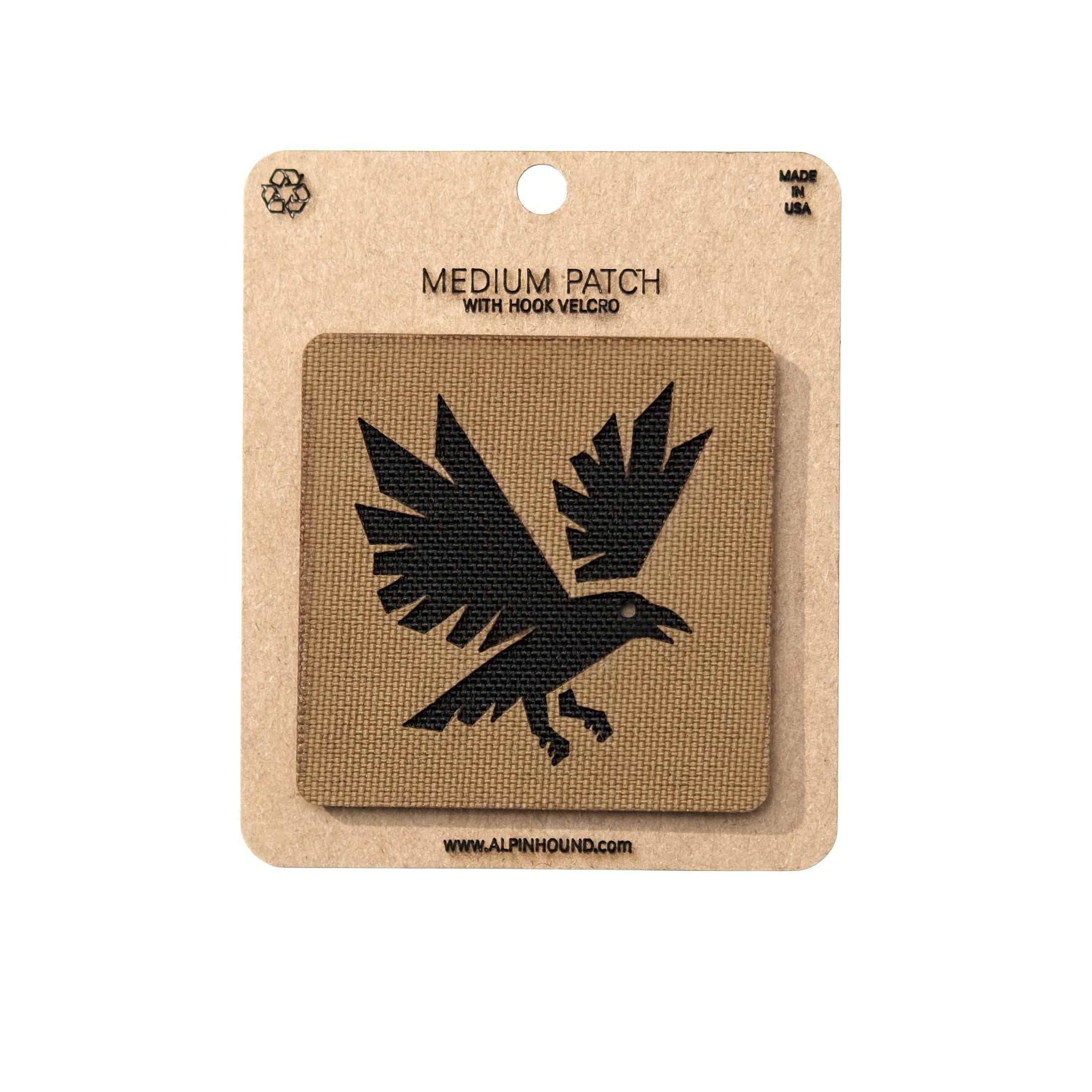Flying Raven Tactical Patch 2X2