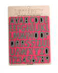 Tactical Alphabet & Numerals Set with Hook Velcro Backing