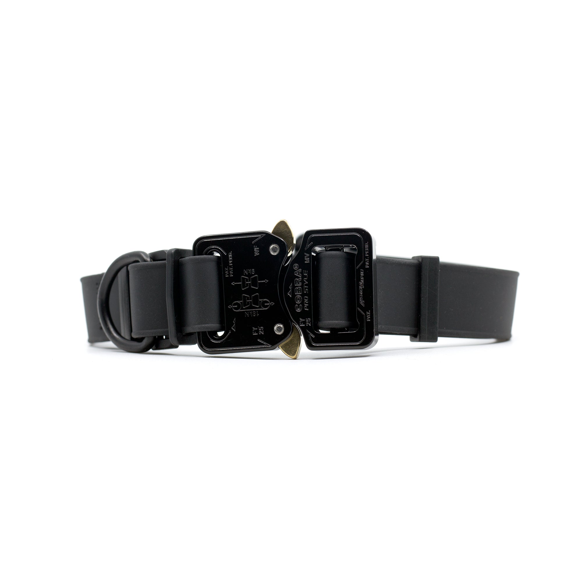 COBRA Biothane Collar Black