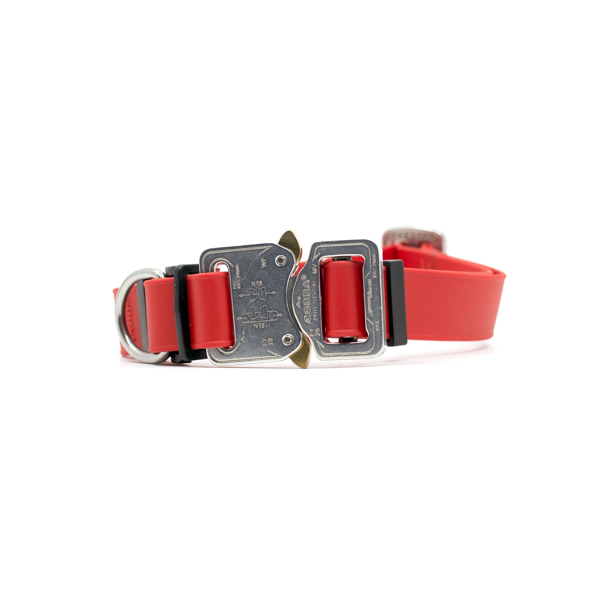COBRA Biothane Collar Red