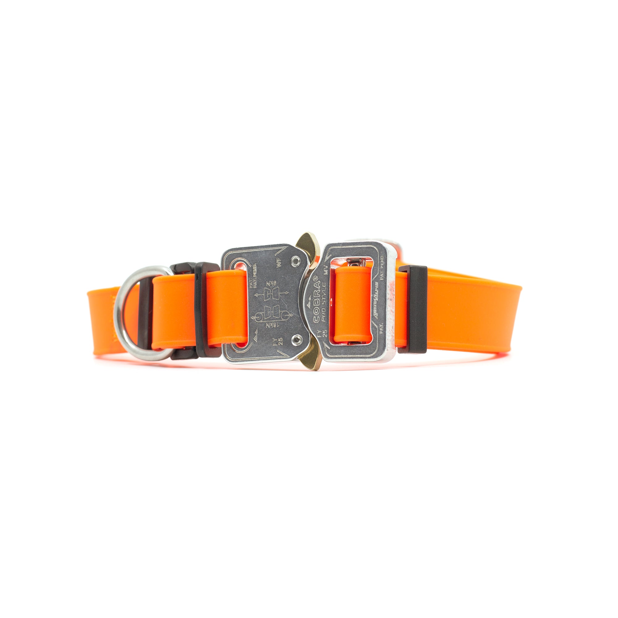 COBRA Biothane Collar Orange