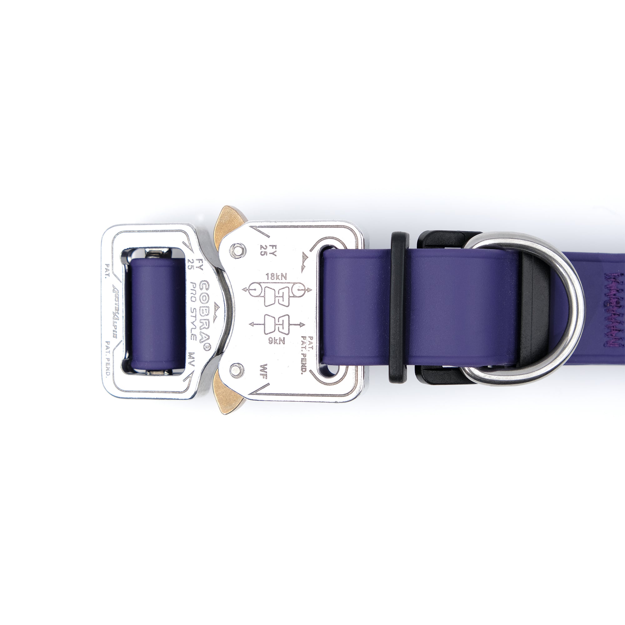 COBRA Biothane Collar Violet