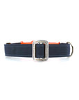 STNDRD Martingale Bright Orange and Navy