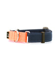 STNDRD Martingale Bright Orange and Navy