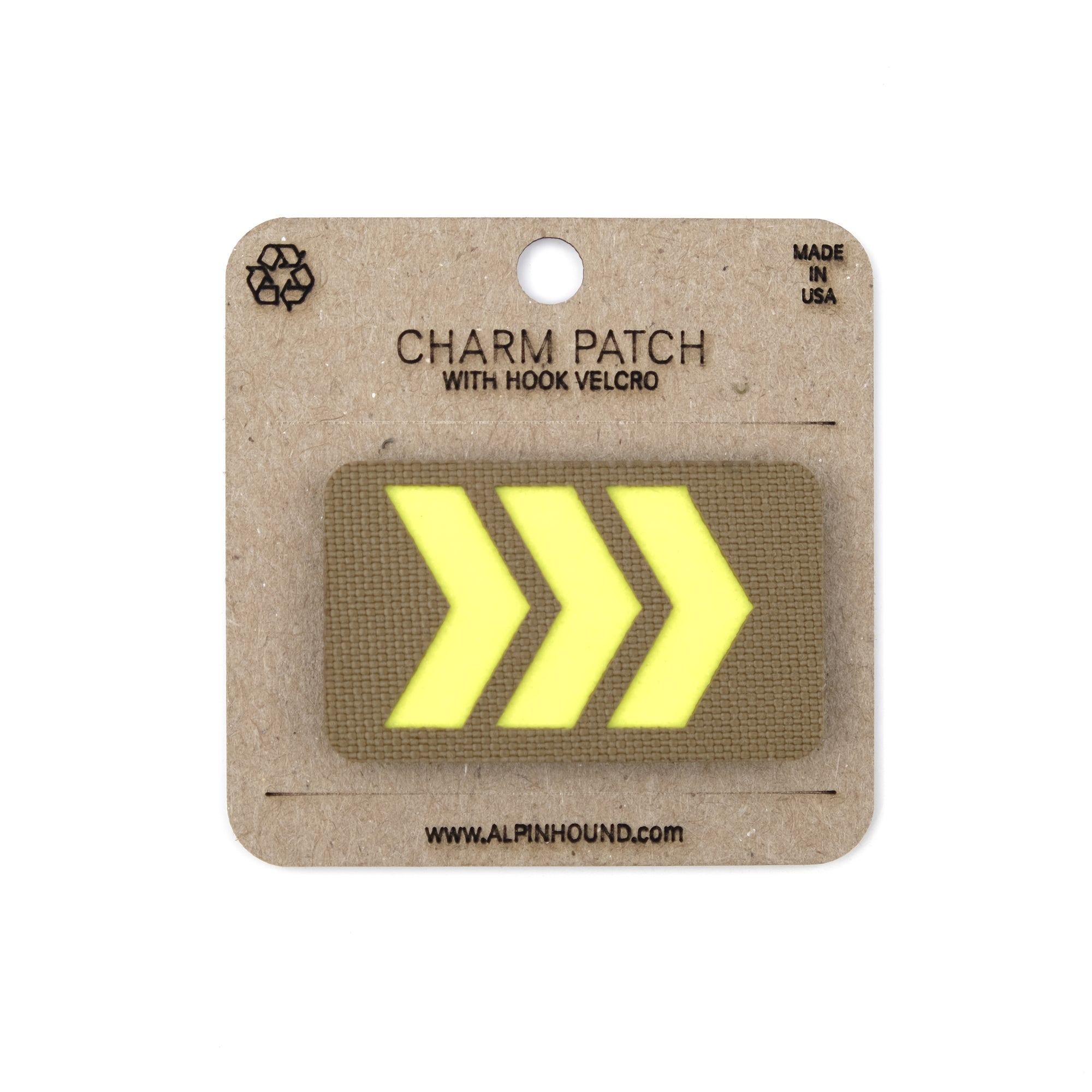 Chevron Charm Patch 1X1.5