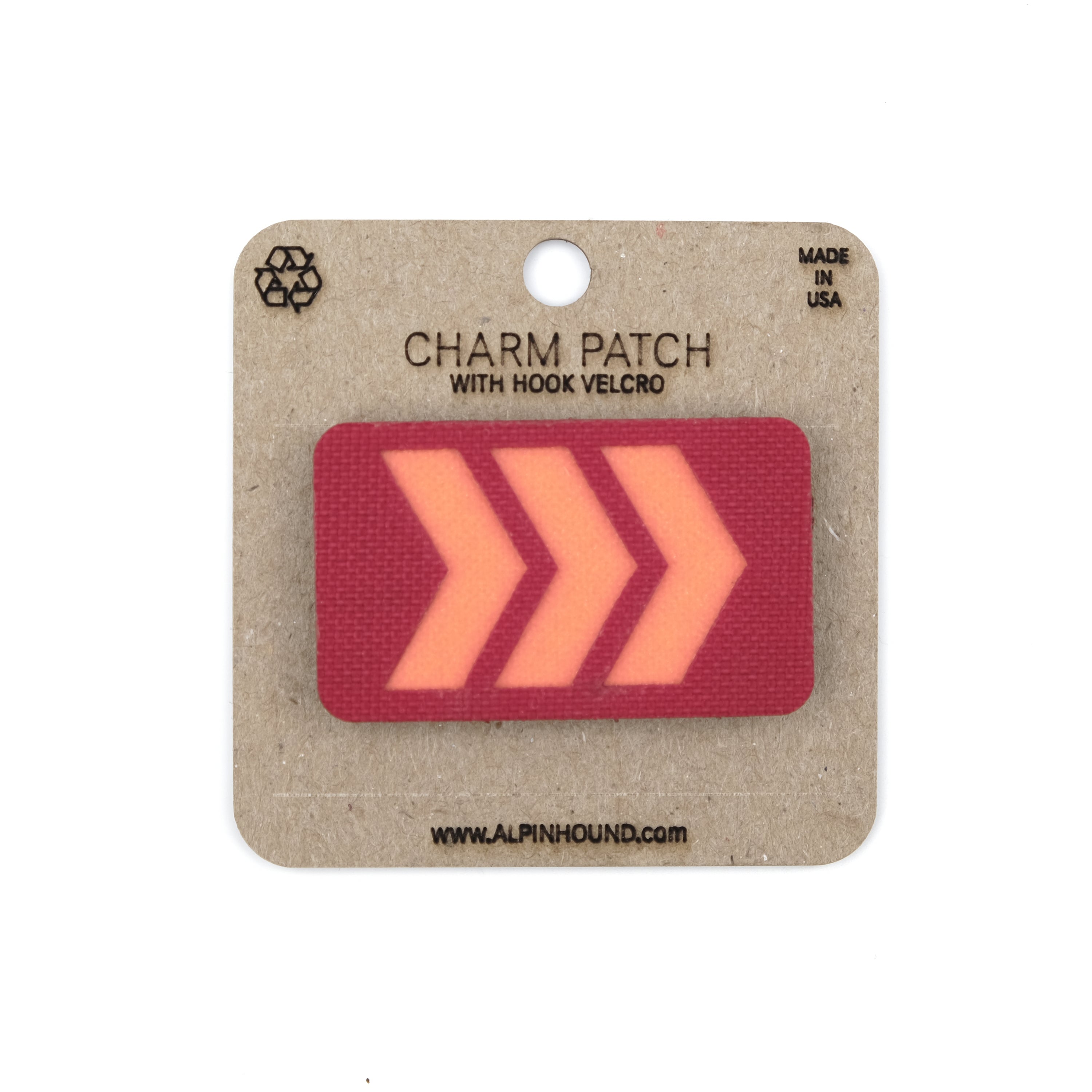 Chevron Charm Patch 1X1.5