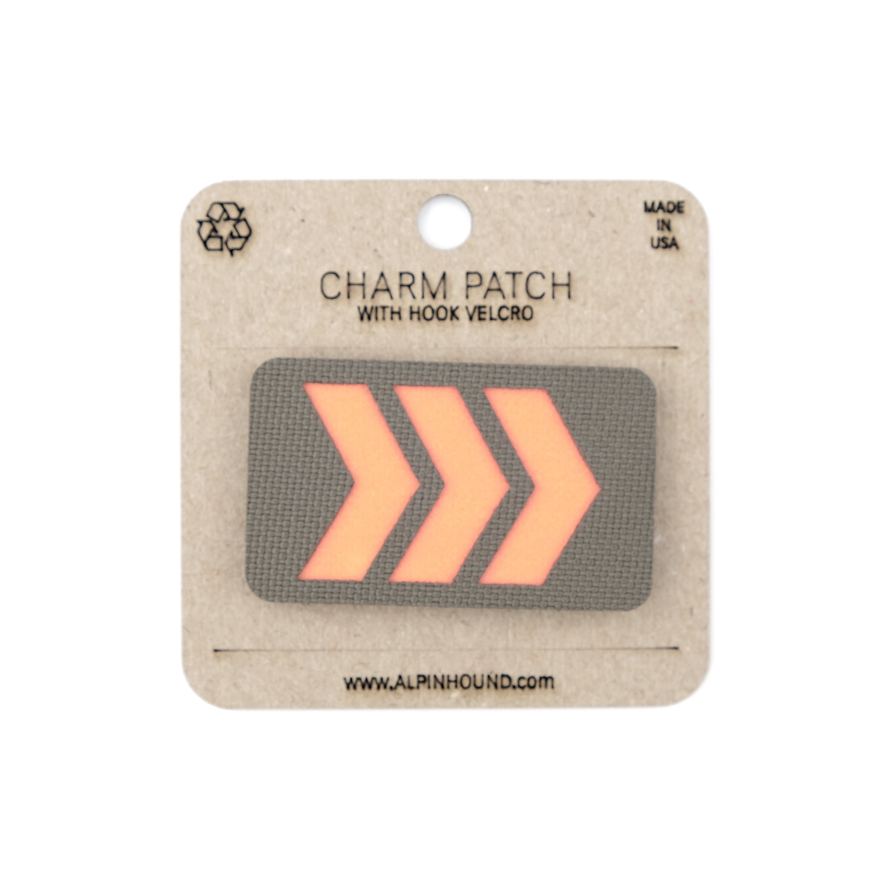 Chevron Charm Patch 1X1.5