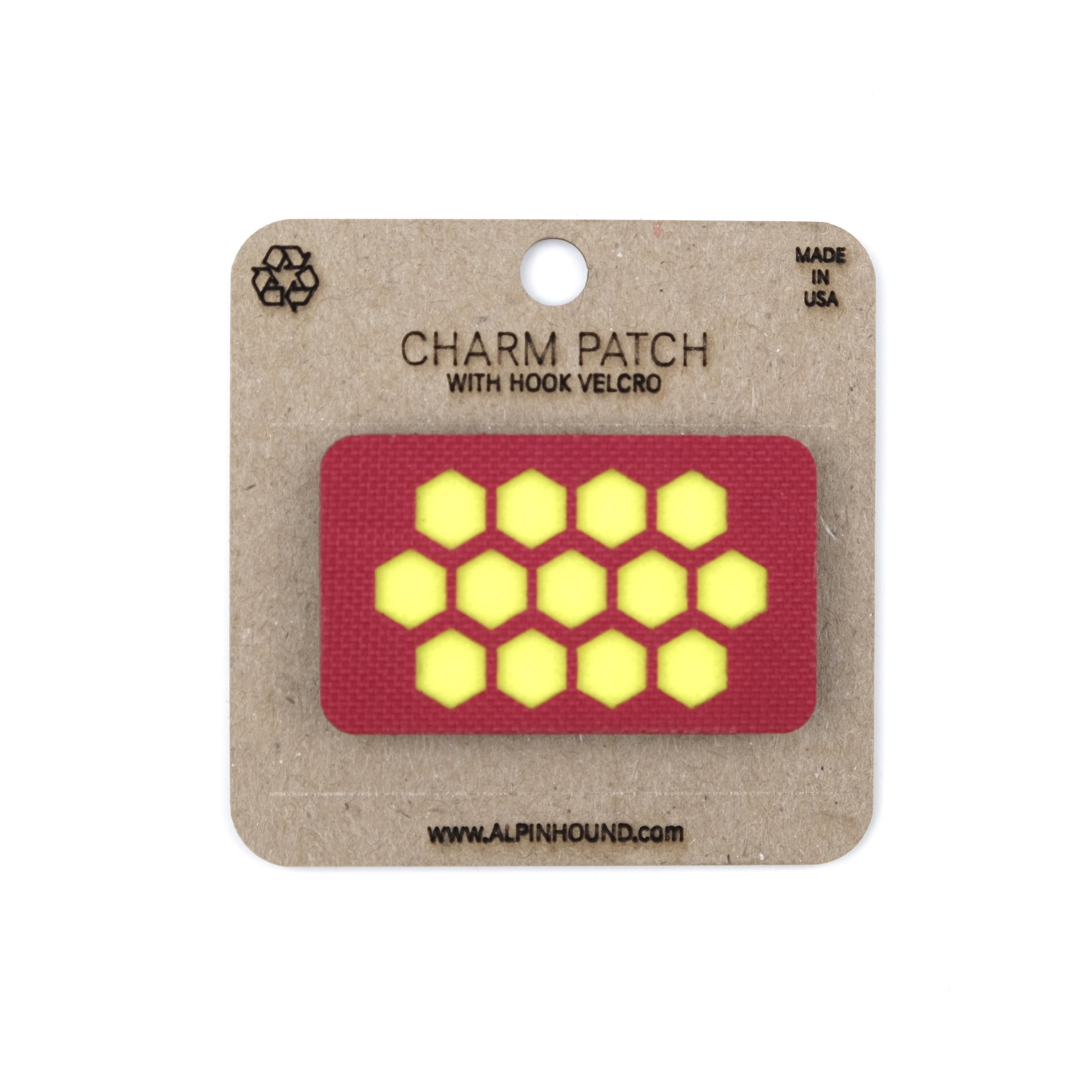 Honeycomb Charm Patch 1X1.5