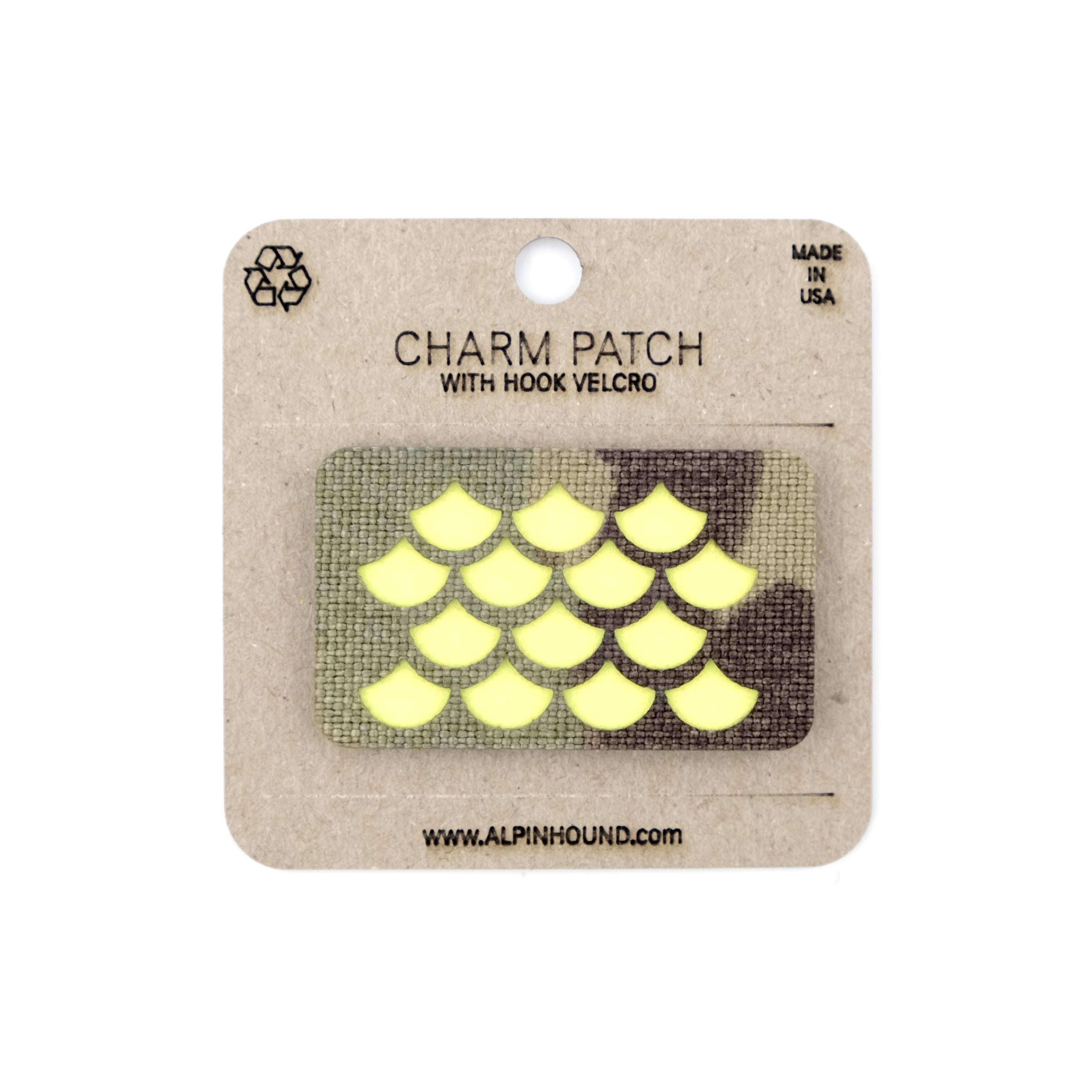Scales Charm Patch 1X1.5