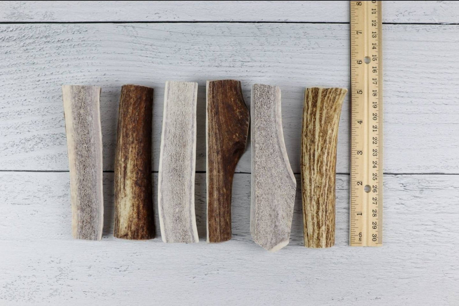 Geteilter Hirsch-/Elchgeweih-Hundekauartikel