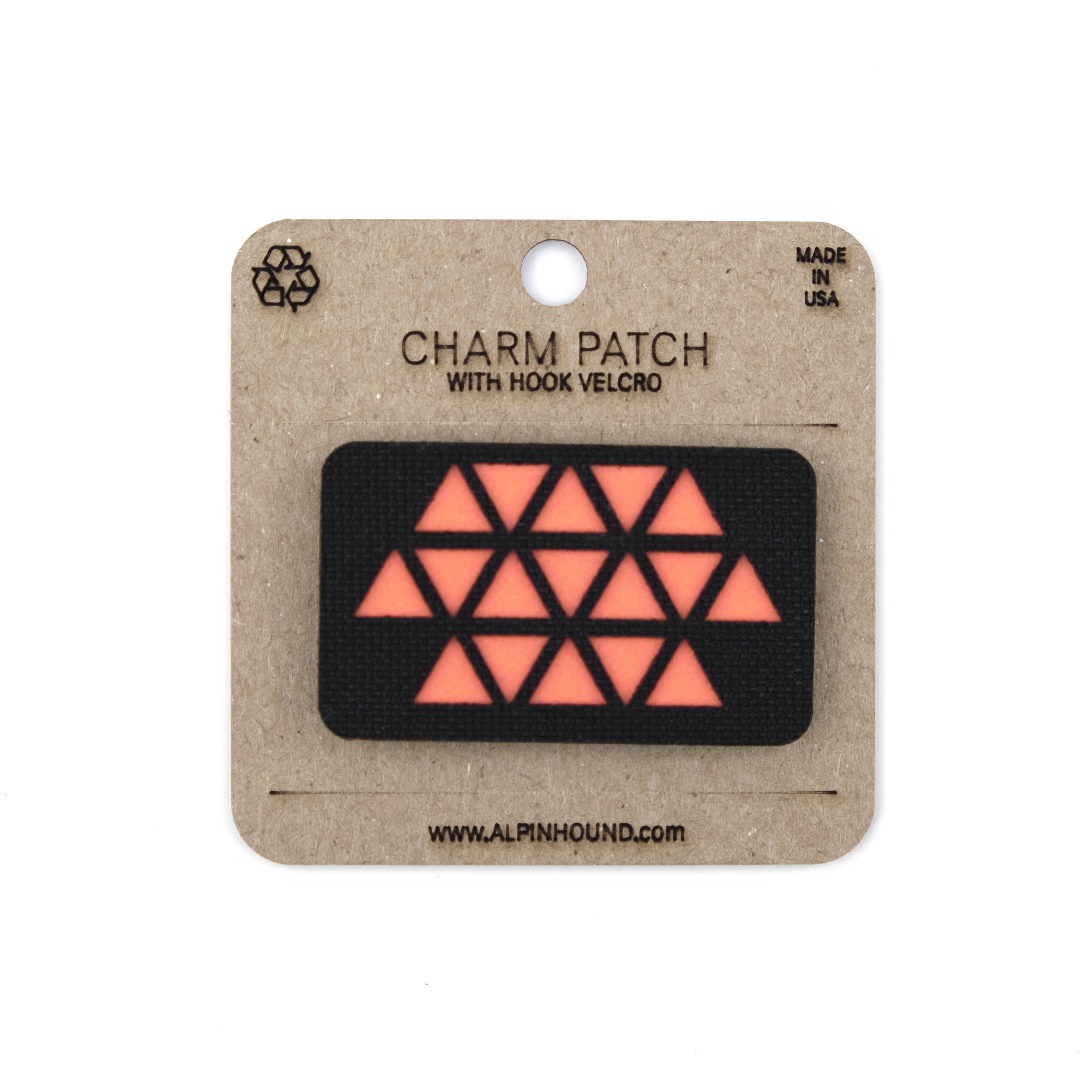 Triangle Array Charm Patch 1X1.5