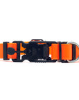 VBuckle BioThane Collar Blaze Orange
