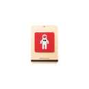 Wooden Display Stand for 1.5X1.5 Tactical Patch