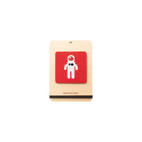 Wooden Display Stand for 1.5X1.5 Tactical Patch