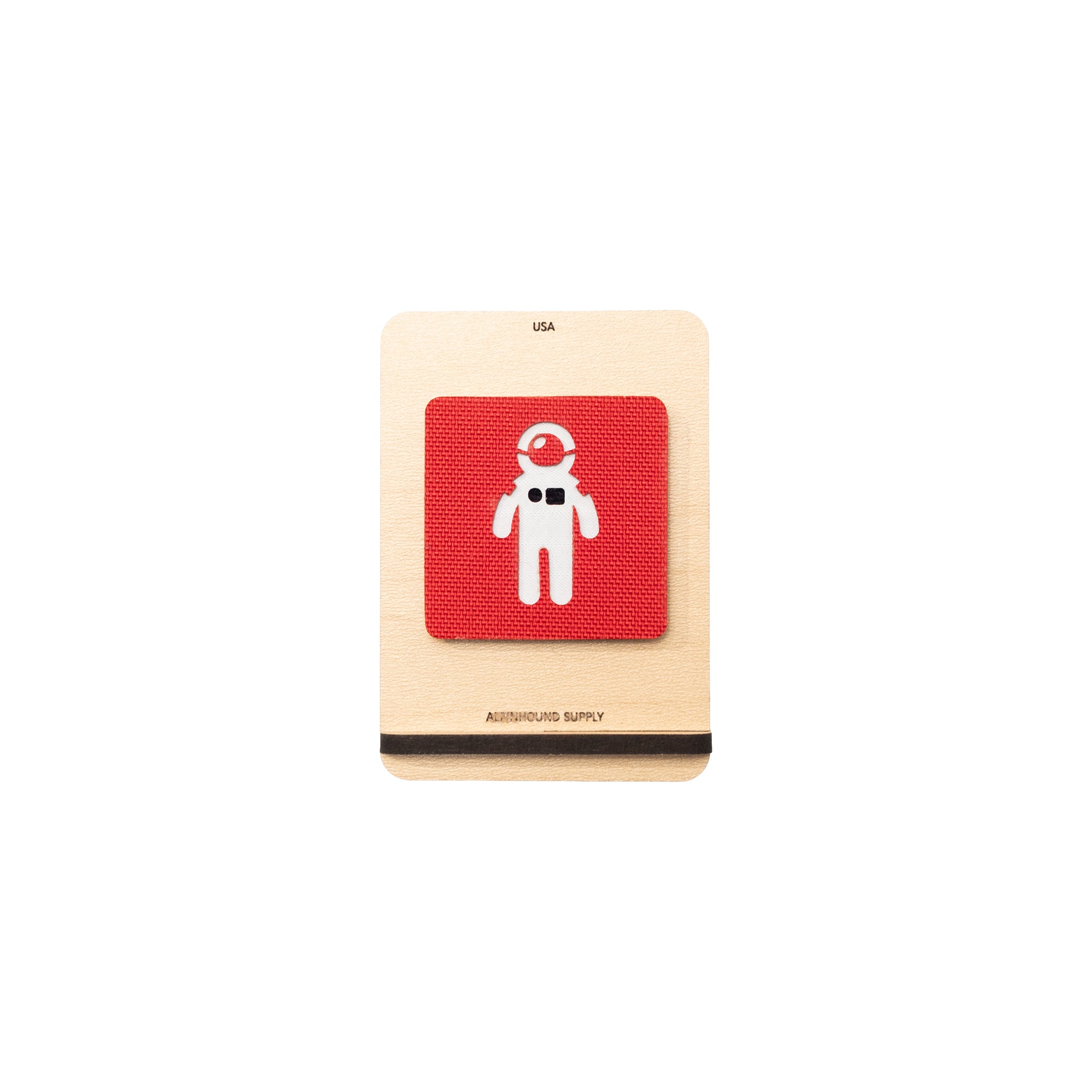 Wooden Display Stand for 1.5X1.5 Tactical Patch