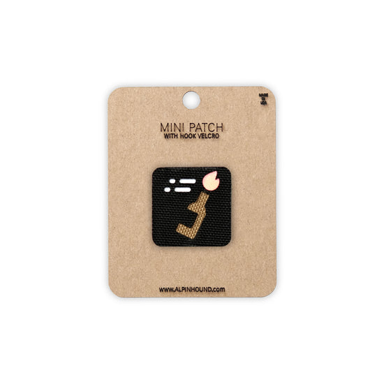 Écusson Tactique Chat sur Grand Requin Blanc 2X2 Cordura Écusson de Moral par Alpinhound Supply
