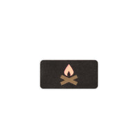 Campfire Tactical Patch 1X2 Cordura Morale Patch by Alpinhound Supply