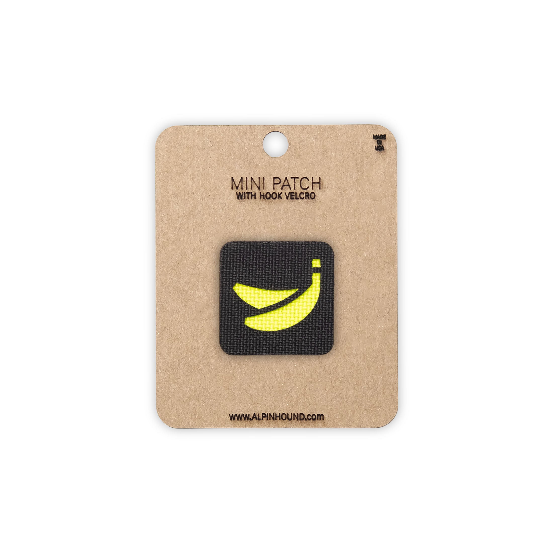 Two Banana Tactical Patch 1X1 Cordura Morale Patch by Alpinhound Supply