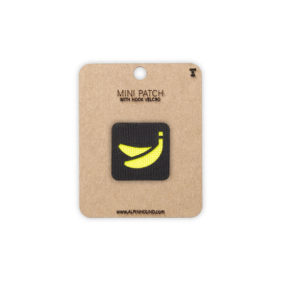 Two Banana Tactical Patch 1X1 Cordura Morale Patch by Alpinhound Supply