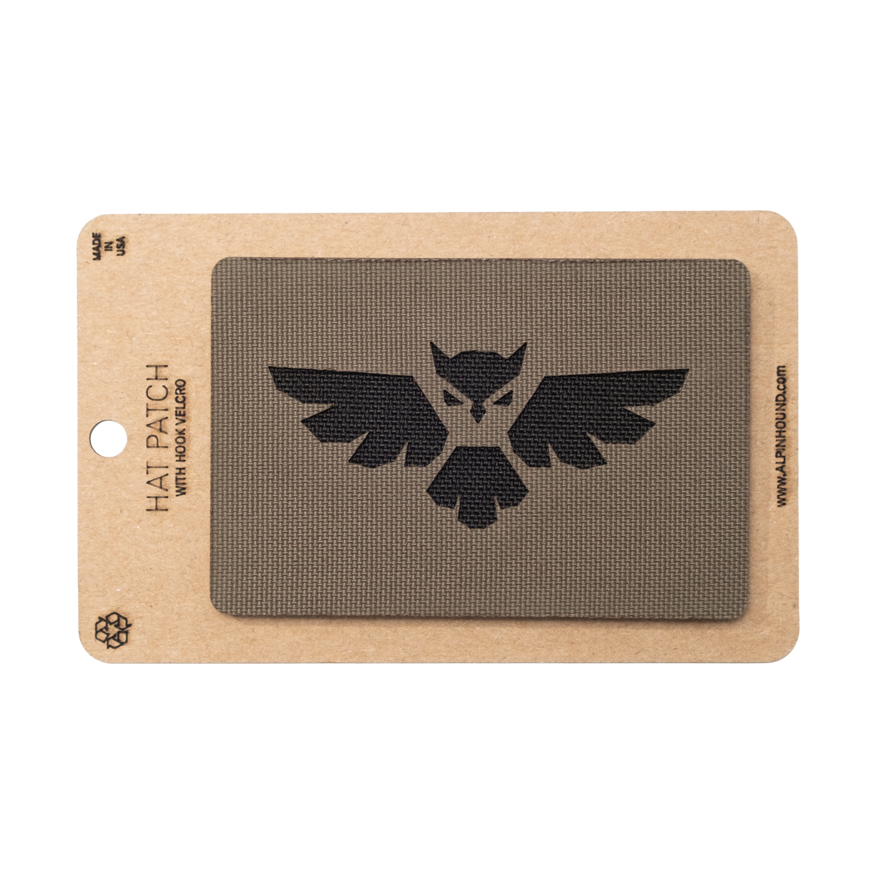 Flying Owl Tactical Hat Patch 2X3