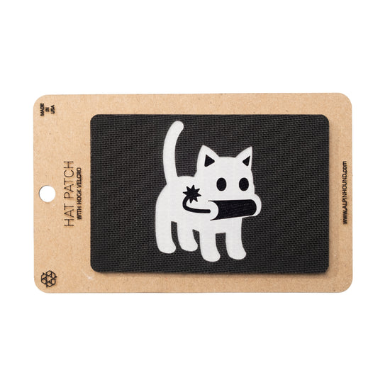 Bomb Cat Tactical Hat Patch 3X2