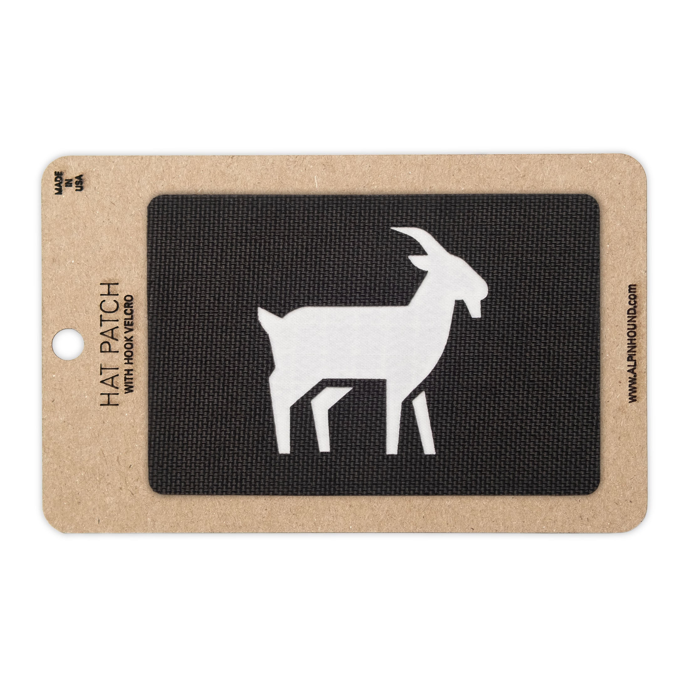 GOAT Tactical Hat Patch 2X3