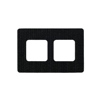 Double Mini Patch Frame 2X3 Cordura Morale Patch by Alpinhound Supply