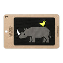 Rhino and Bird Tactical Patch 3X2 Cordura Morale Patch by Alpinhound Supply