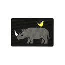 Rhino and Bird Tactical Patch 3X2 Cordura Morale Patch by Alpinhound Supply