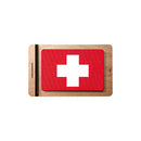 Wooden Display Stand for 3X2 Tactical Patch