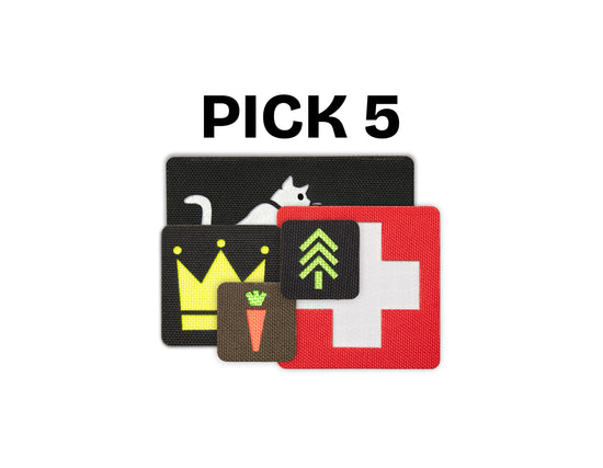 Whiteout Pack - Mix N Match Patch Bundle